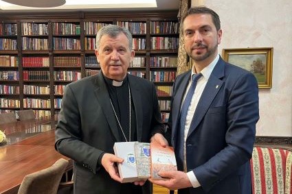 Predsjedatelj Zastupničkog doma PSBiH Marinko Čavara susreo se sa nadbiskupom vrhbosanskim metropolitom mons. dr. Tomom Vukšićem