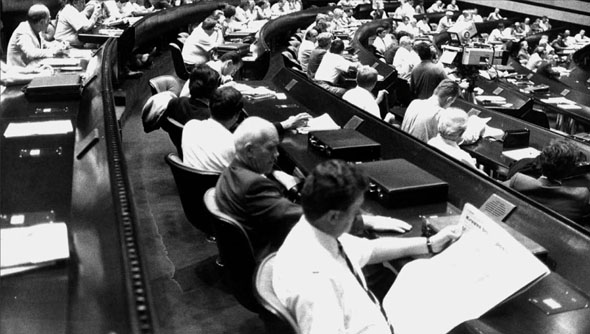 A session of both Councils of the Assembly of the Socialist Republic of Bosnia and Herzegovina in June, 1991