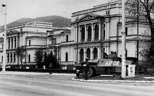 Building of the National Museum in Sarajevo