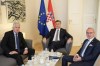 Предсједавајући Дома народа др Драган Човић у Загребу разговарао с предсједником Владе и министром иностраних и европских послова Републике Хрватске 