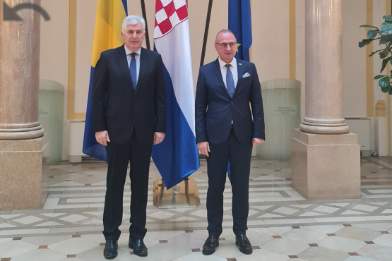 Predsjedavajući Doma naroda dr. Dragan Čović razgovarao u Zagrebu s ministrom vanjskih i evropskih poslova Republike Hrvatske