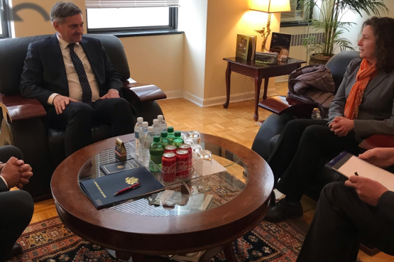 Predsjedavajući Predstavničkog doma dr. Denis Zvizdić razgovarao u Vašingtonu s direktoricom Vijeća za nacionalnu sigurnost pri Bijeloj kući
