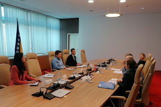 Izaslanica u Domu naroda i članica Izaslanstva PSBiH u PSVE Marina Pendeš razgovarala sa predsjedateljem Izaslanstva Kraljevine Danske u PSVE