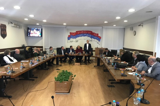 Članovi Vijeća nacionalnih manjina BiH posjetili Opštinu Prnjavor 